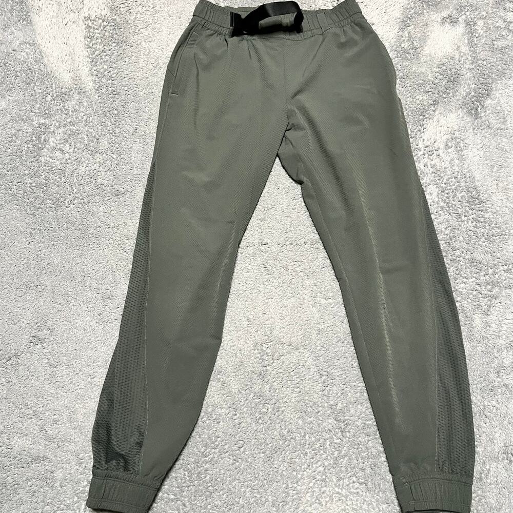 Athleta Jogger Womens 4 Green Quest Jogger High Rise Quick Dry Lightweight UPF